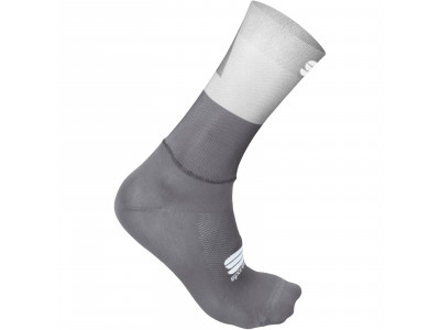 Sportful Pro Light Socken, grau/weiß