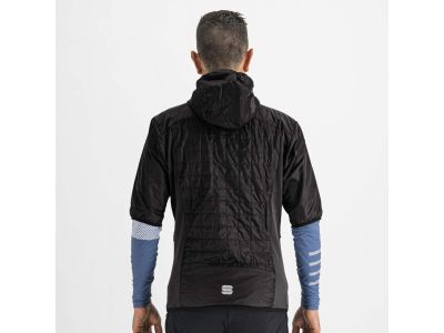 Sportful RYTHMO PUFFY jacket with short sleeves, black
