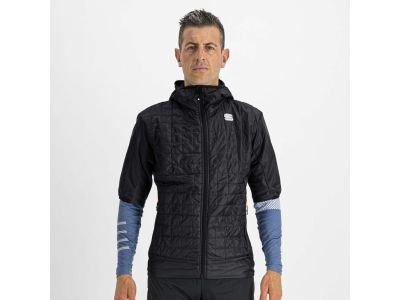 Sportful RYTHMO PUFFY jacket with short sleeves, black