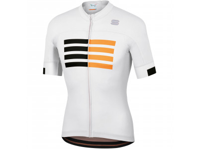 Sportful Wire jersey white / black / gold