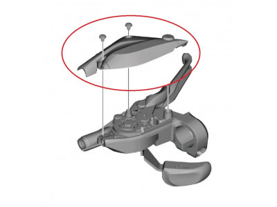 Capac schimbător Shimano Altus EF505, dreapta