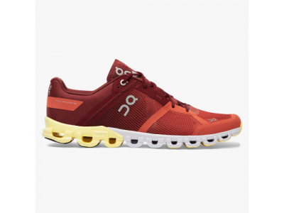 Auf Cloudflow Herren Laufschuhe Rust/Limelight