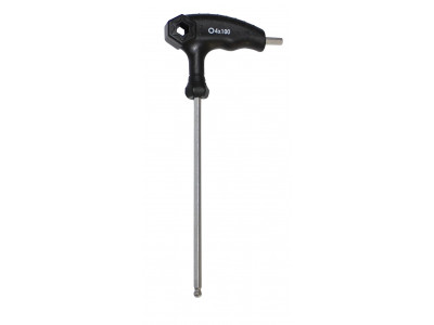 Force Allen key 4 x 100 mm, with ball, black