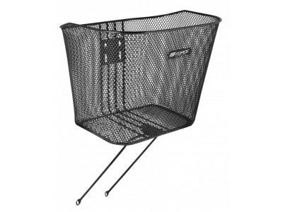 FORCE front basket with struts, black