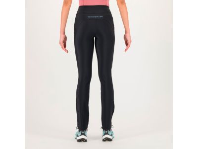 Pantaloni de dama Karpos EASY WINTER, negru/roz fluo