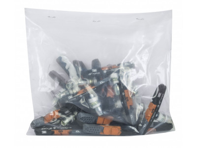 FORCE Gummibänder, Einweg, 70 mm, grau-orange-schwarz, Montageverpackung
