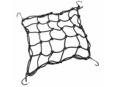 Spannbänder Force, Netz, 25 x 25 cm, schwarz