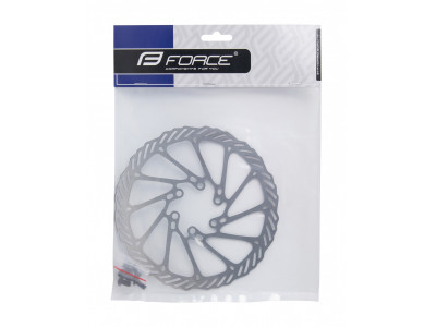 FORCE disc brake rotor-2 160 mm, 6 holes, silver