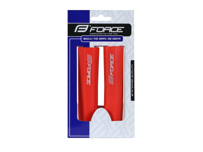 FORCE grips HEX silicone, square, red, packed