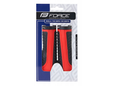 FORCE Wode grips, 180 g, black/red