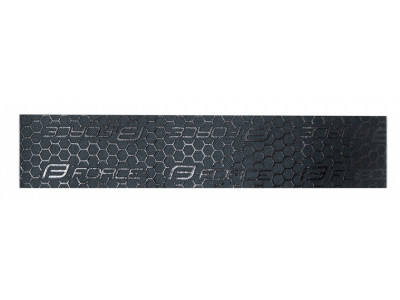 FORCE EVA bar tape, black/black (silicone print)