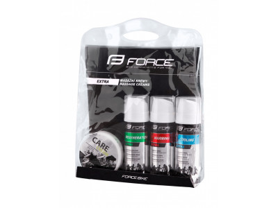 FORCE set of 3 + 1 sports creams