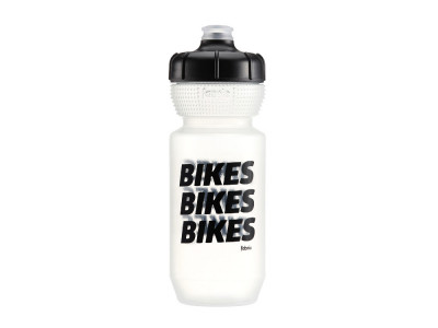 Butelka Fabric Gripper 600 ml przezroczysta/czarna do rowerów
