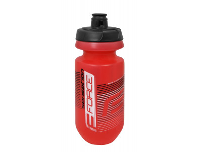 FORCE Sensation bottle 0.62 l, red, black and white print