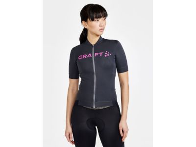 Koszulka rowerowa damska CRAFT Core Essence, czarna