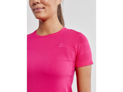 Damska koszulka T-shirt Craft Fuseknit Light SS, różowa