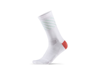 Craft Spécialiste Cool ponožky, bílá/světlomodrá