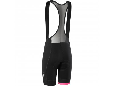 Pinarello ELITE Damen Shorts mit Hosenträgern #iconmakers schwarz/pink