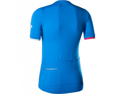 Damska koszulka rowerowa Pinarello Elite #iconmakers niebiesko-różowa