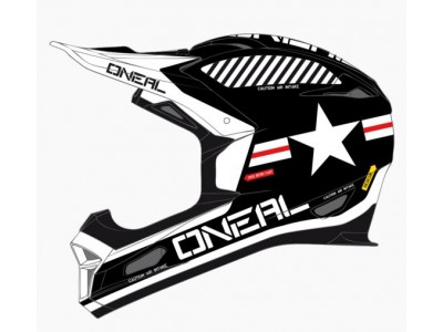 O&#39;NEAL Fury Afterburner RL2 Helm schwarz