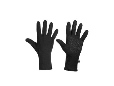 icebreaker Quantum rukavice, čierna