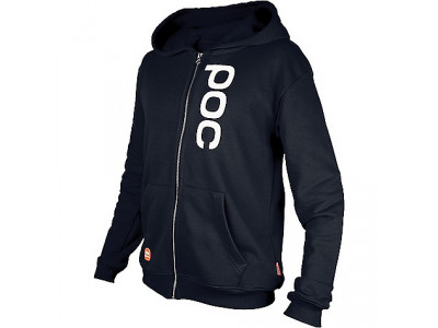 Bluza młodzieżowa POC Race Stuff Zip Hood Uranium Black