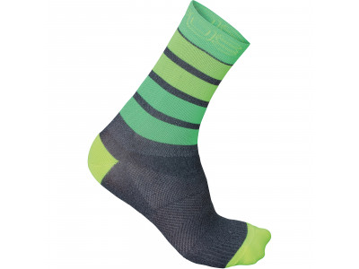 Karpos VERVE ponožky zelené fluo/melanž