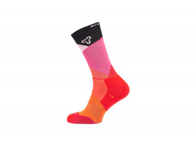 CTM Ponožky Spektrum 20, červená