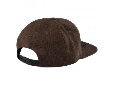 Căciulă snapback cu ulei de motor Troy Lee Designs, Heather Brown 