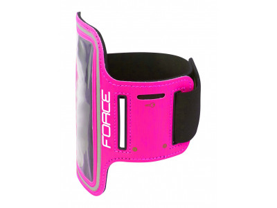 FORCE Cover for mobile phone, for hand, pink