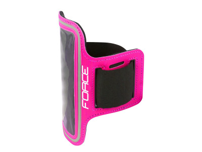 FORCE Cover for mobile phone, for hand, pink