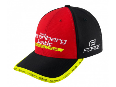 Şapcă FORCE Team Vorarlberg Santic, roşu