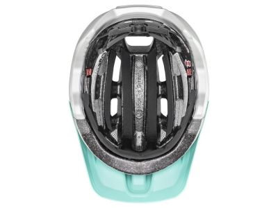 uvex Finale 2.0 helmet, silver/mint mat