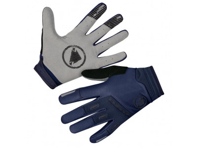 Endura Singletrack winddichte Handschuhe, Marineblau