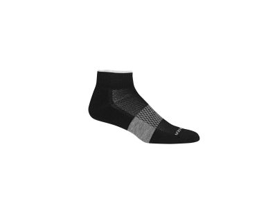 icebreaker Multisport Light Mini Socken, schwarz/weiß