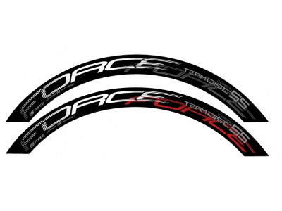 FORCE Rim Road Carbon Disc, 55 mm, 28 Löcher, schlauchlose Reifen, Außennippel, schwarz, matt