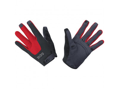 GOREWEAR C5 Trail Gloves Handschuhe schwarz/rot