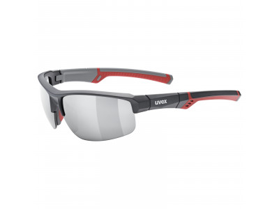 uvex Sportstyle 226 glasses, Gray Red/Mirror Silver