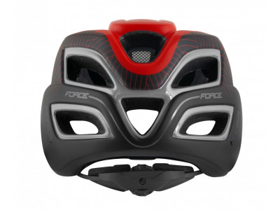 FORCE Aves MTB helmet red/black matte 
