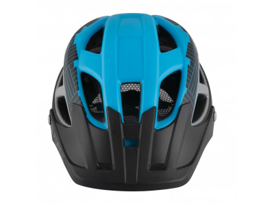 FORCE Aves MTB-Helm, schwarz-blau, matt