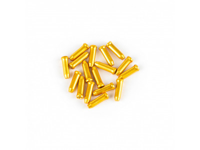 Vortex koncovka brzdového lanka, hliníková zliatina, 1.6 mm, 1 ks, zlatá