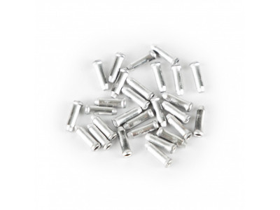 VORTEX koncovka brzdového lanka, hliníková slitina 1,6 mm, stříbrná (1 ks)