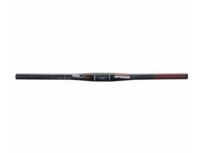 FSA SL-K Carbon Flat MTB handlebars 700mm 9D red logo