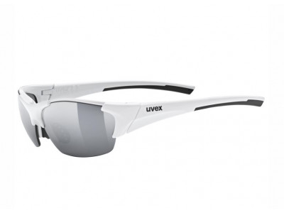 uvex blaze lll glasses, white black