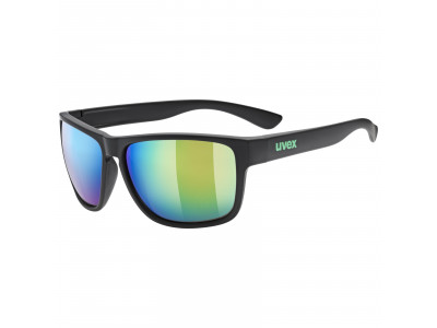 uvex LGL 36 CV glasses Black Mat/Daily Green