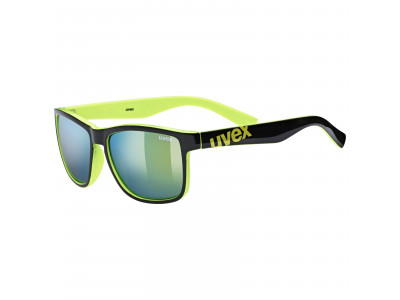 Uvex LGL 39 okuliare Black Lime / Mirror Yellow 2020