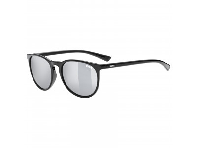 Okulary uvex LGL 43 czarno/srebrne 2020