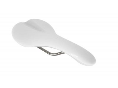 Fabric Scoop Shallow Race saddle white and white