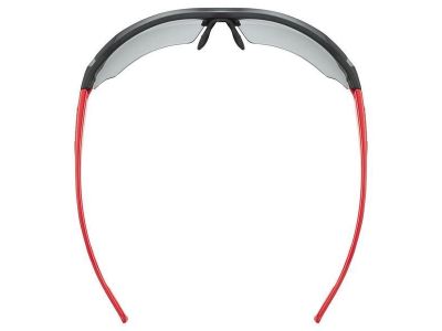 uvex Sportstyle 802 Vario brýle, černá/červená/bílá, fotochromatické