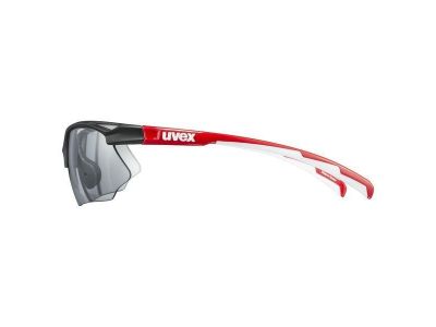 uvex Sportstyle 802 Vario okuliare, čierna/červená/biela, fotochromatické